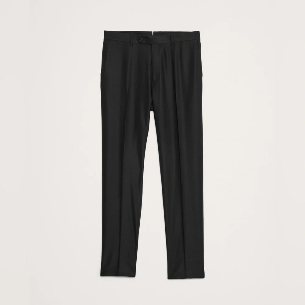 NWT Banana Republic Signature Italian Hopsack Black Suit Pant Men’s Size 32S